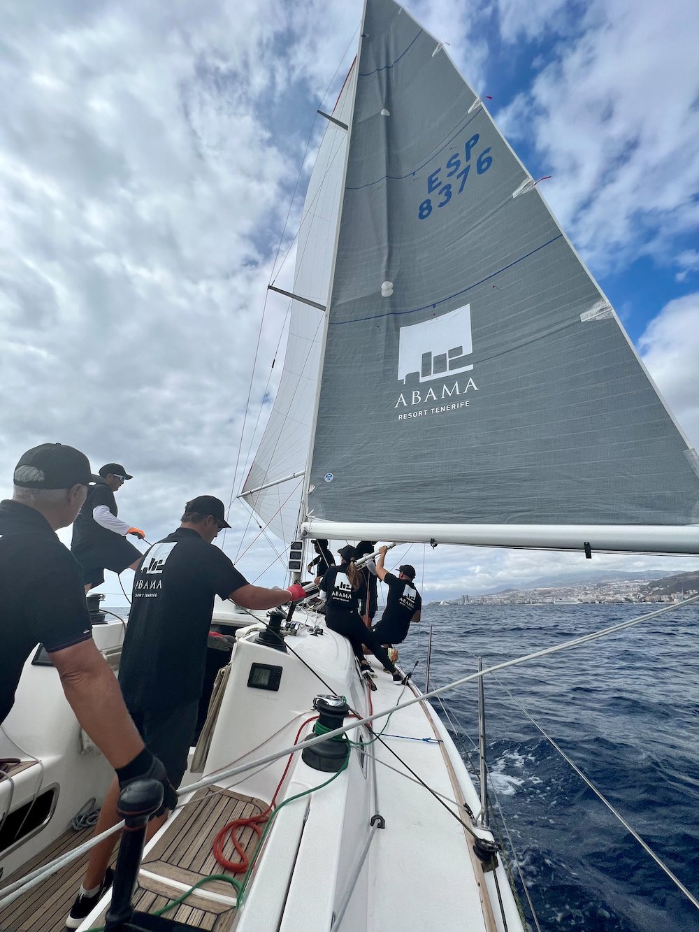 Abama crew Canary Islands regatta Infantas de España