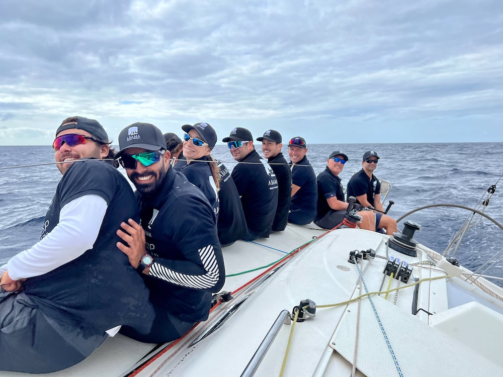 Crew Abama Canary Islands regatta Infantas de España