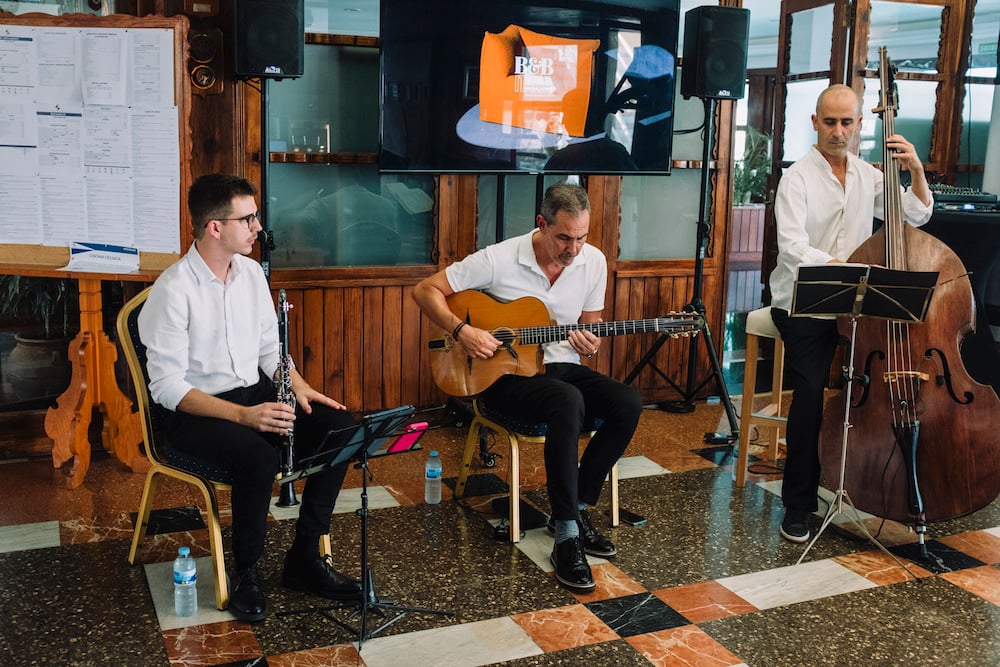 String quartet Abama Space Canary Islands regatta