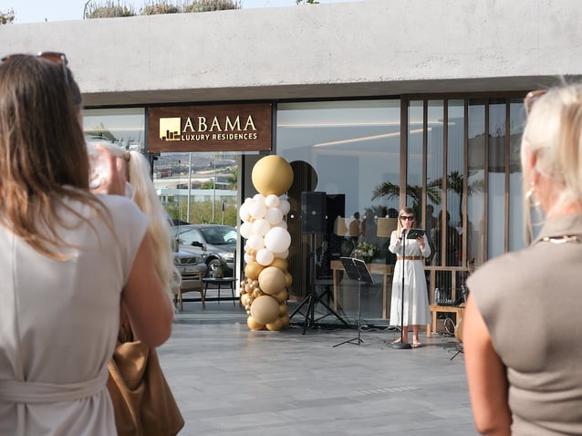 Abama Luxury Residences new sales office Plaza Abama